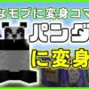 マイクラ,コマンド,変身,やっていく