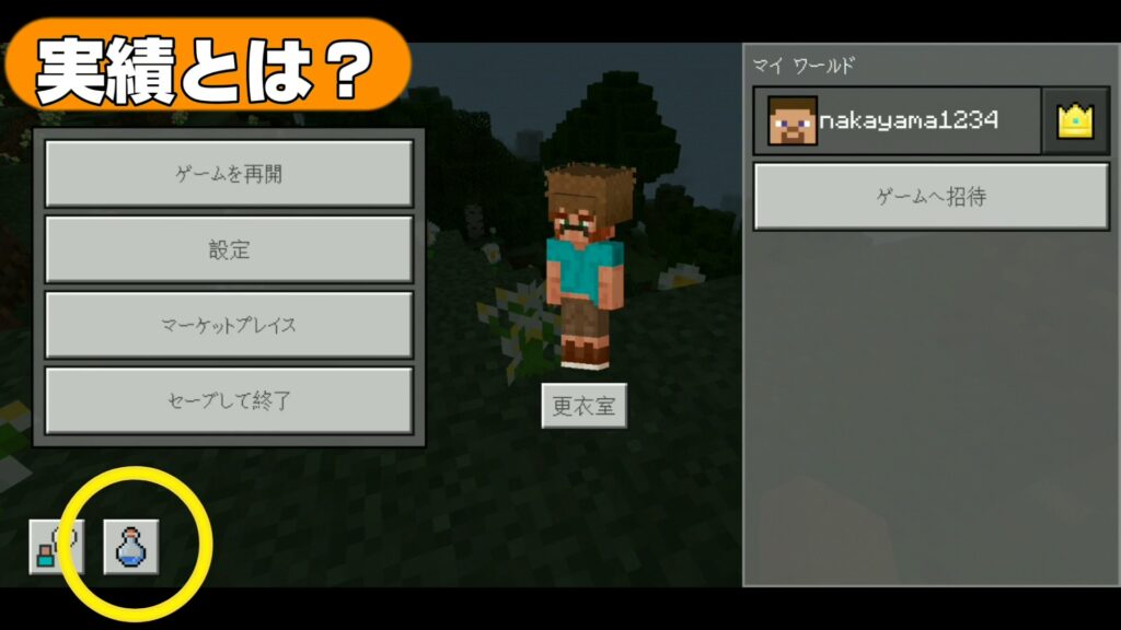 マイクラ,チートの実行,実績,やっていく