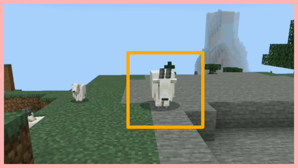 マイクラ,やっていく,ヤギ,角笛