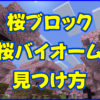 マイクラ,minecraft,1.20,桜ブロック,コマンド,バイオーム