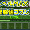 マイクラ,minecraft,コマンド,経験値