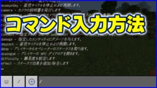 コマンド入力方法